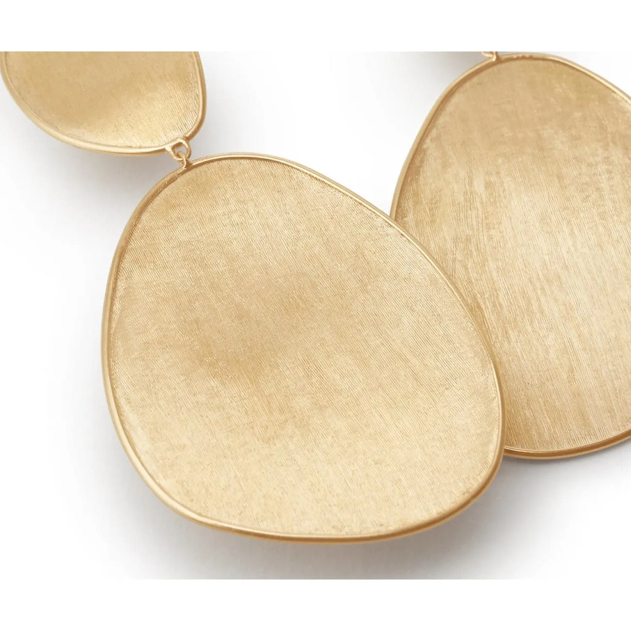 Lunaria 18K Yellow Gold Large Double Drop Earrings