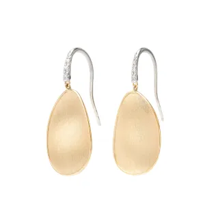 Lunaria 18K Yellow Gold Medium Drop Diamond Earrings