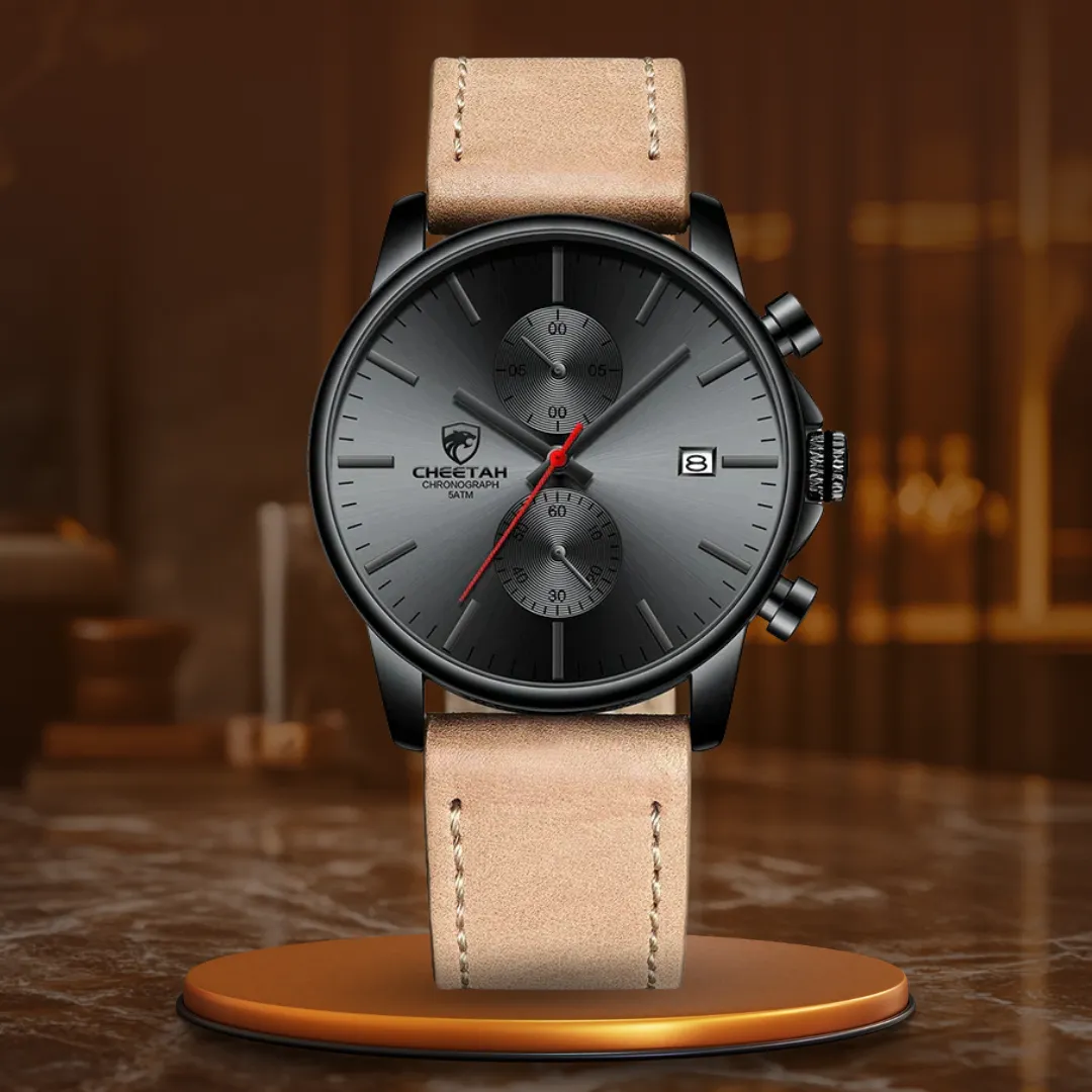 LUXURIOUS SPORTS QUARTZ WATCH | Pure Elegant Timekeeping