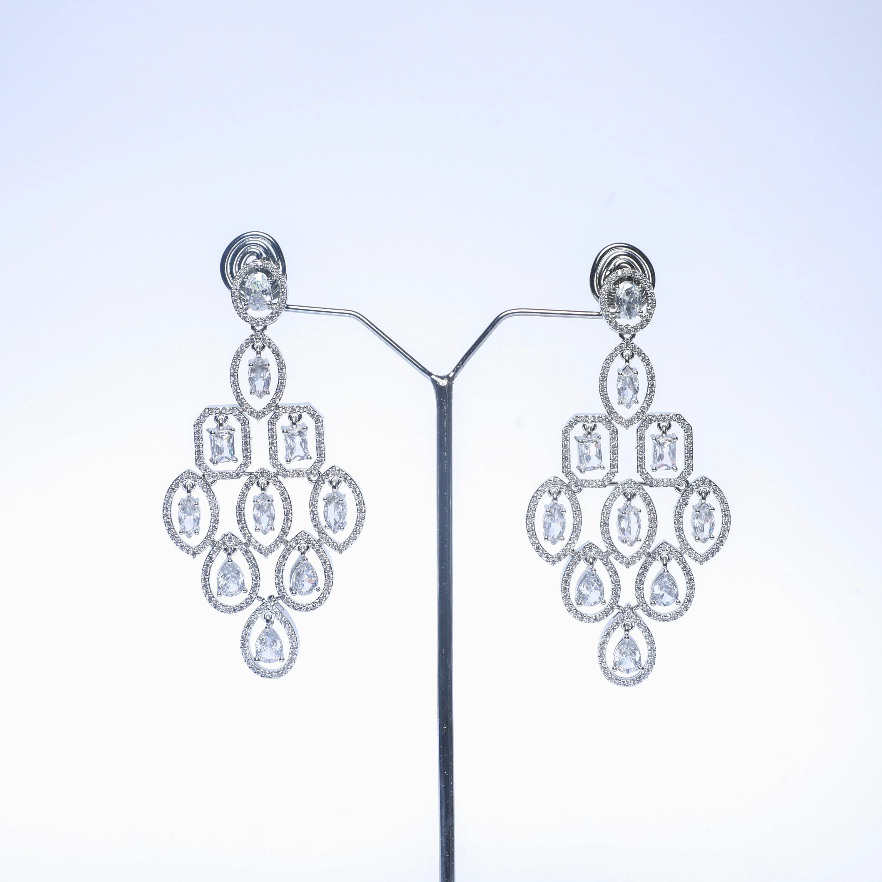 Luxury Cascade Dangle Earrings
