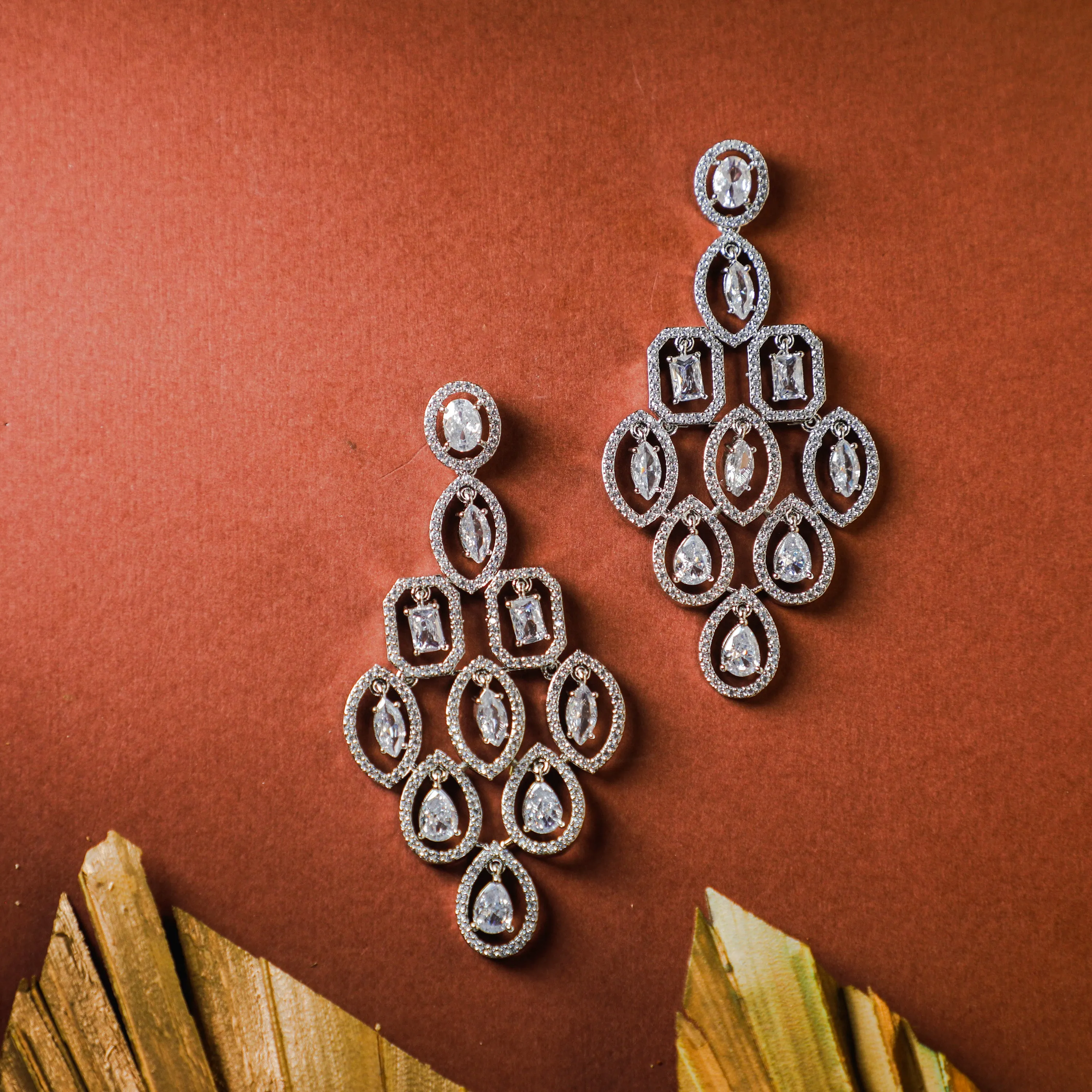 Luxury Cascade Dangle Earrings
