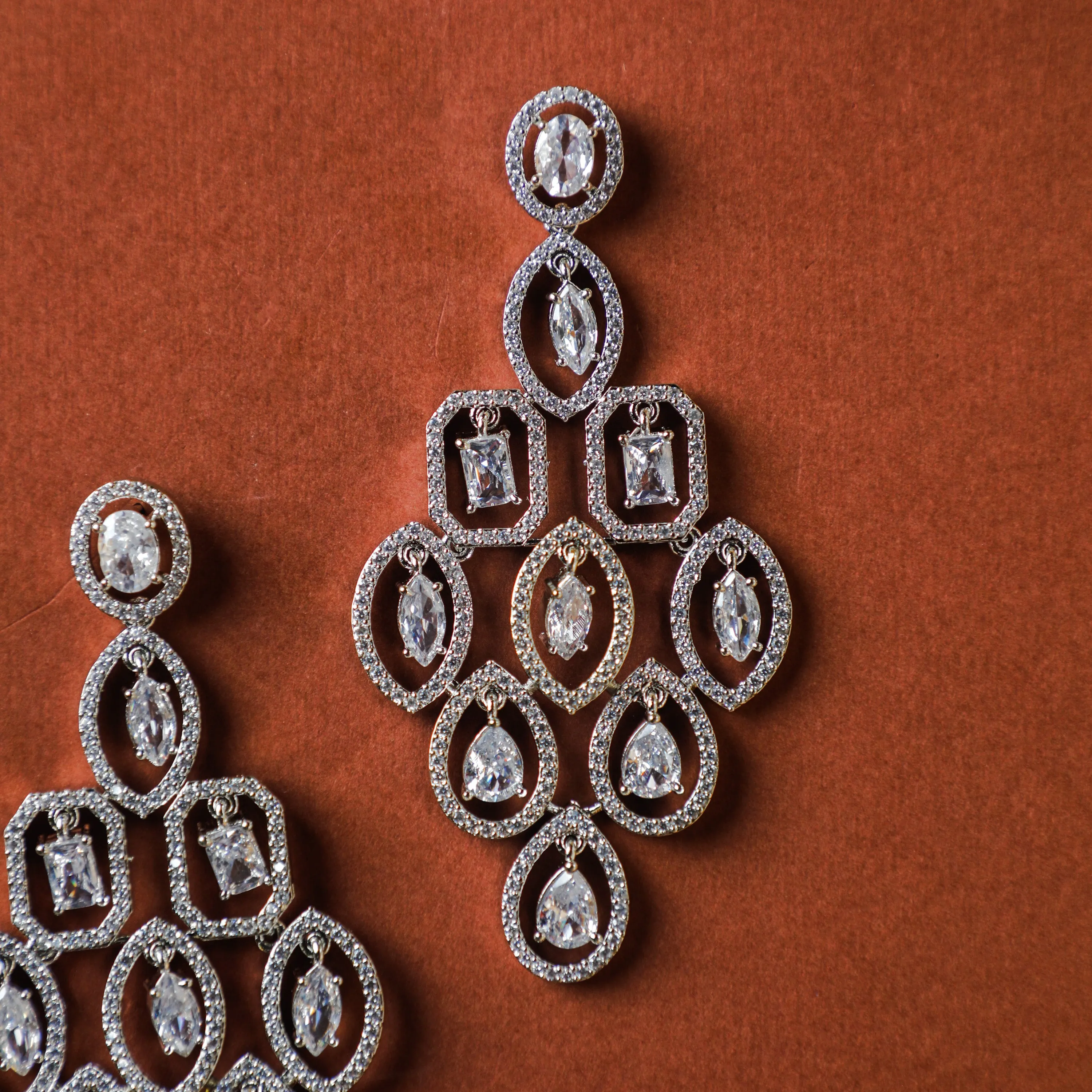 Luxury Cascade Dangle Earrings