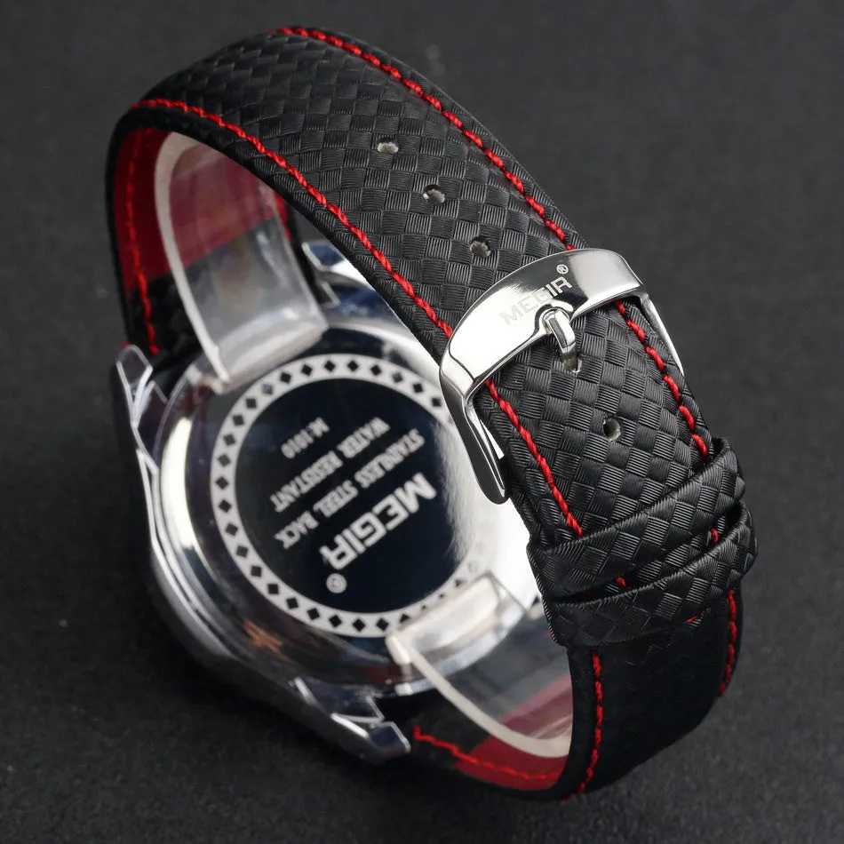 Luxury Casual Sports Watch MEGIR Brand Quartz Waterproof Clock Watch Fashion Men's Wristwatch