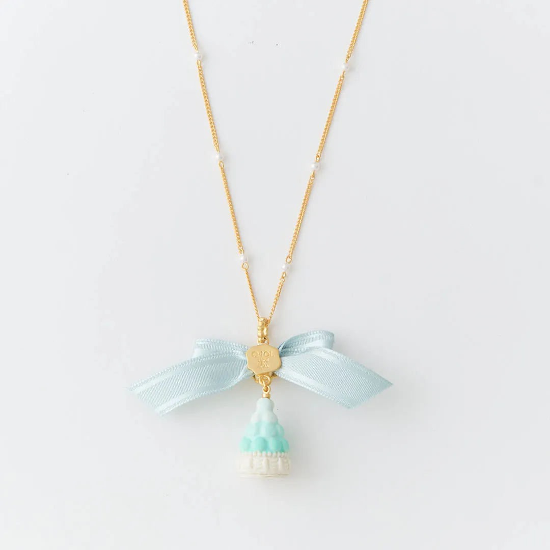 Macaron Tower Necklace (Mint)【Japan Jewelry】