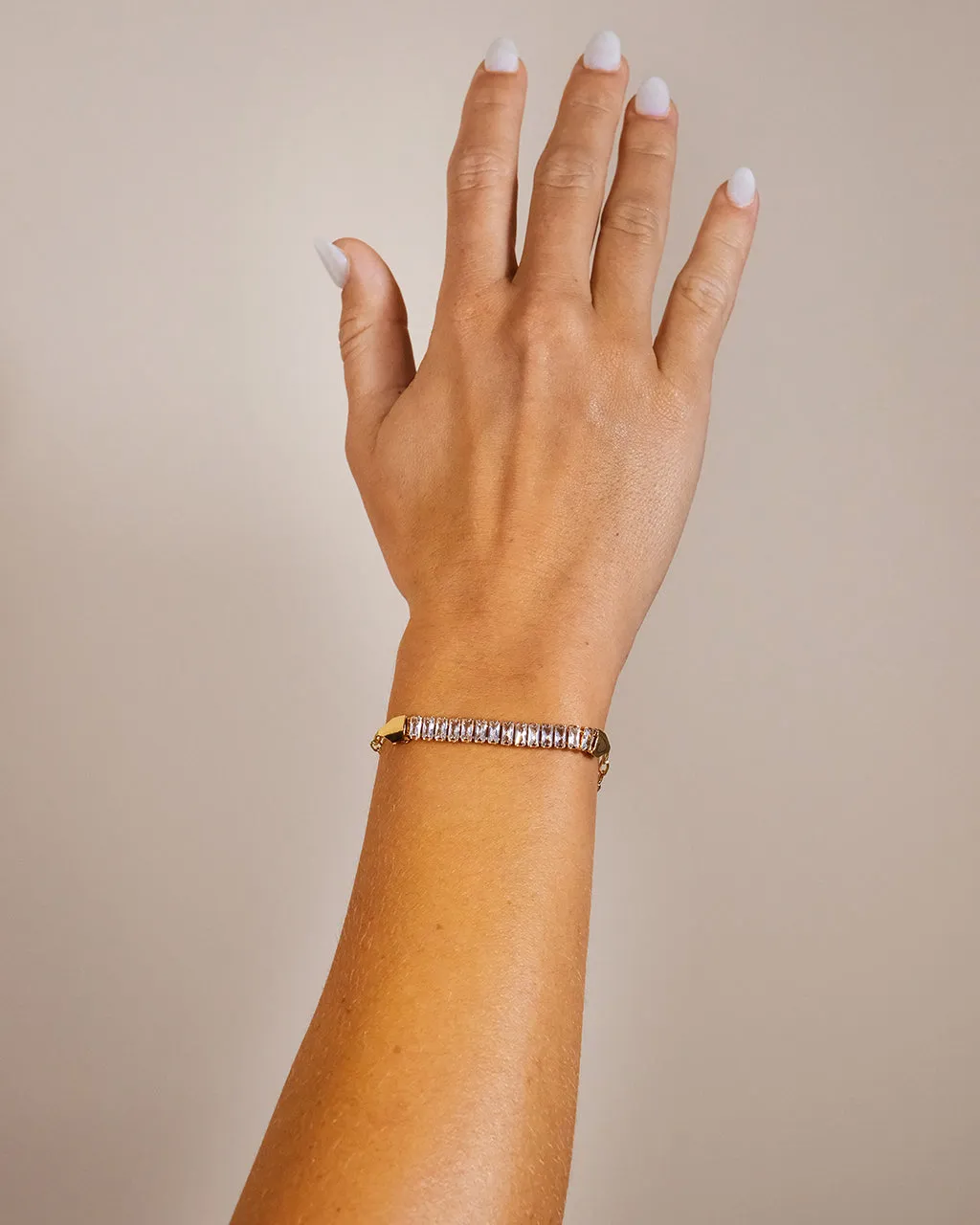 Mackenna CZ & Chain Bracelet
