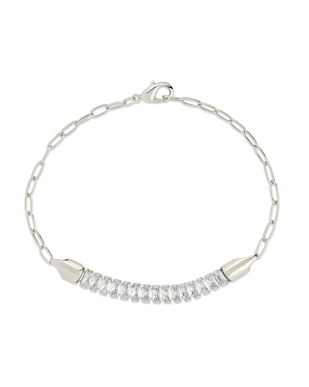 Mackenna CZ & Chain Bracelet
