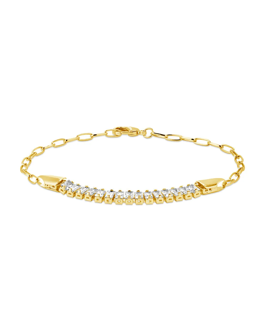 Mackenna CZ & Chain Bracelet