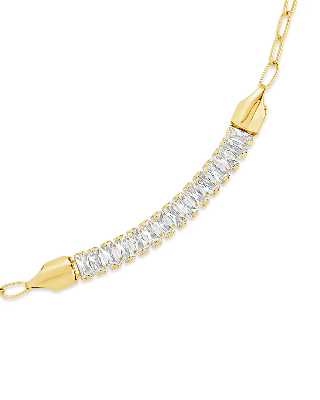 Mackenna CZ & Chain Bracelet