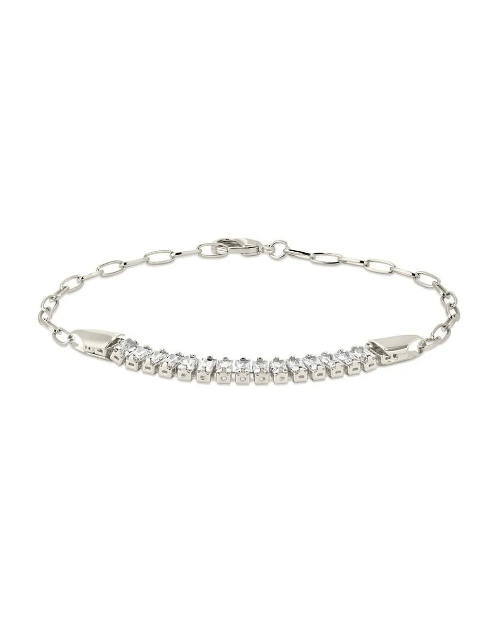 Mackenna CZ & Chain Bracelet