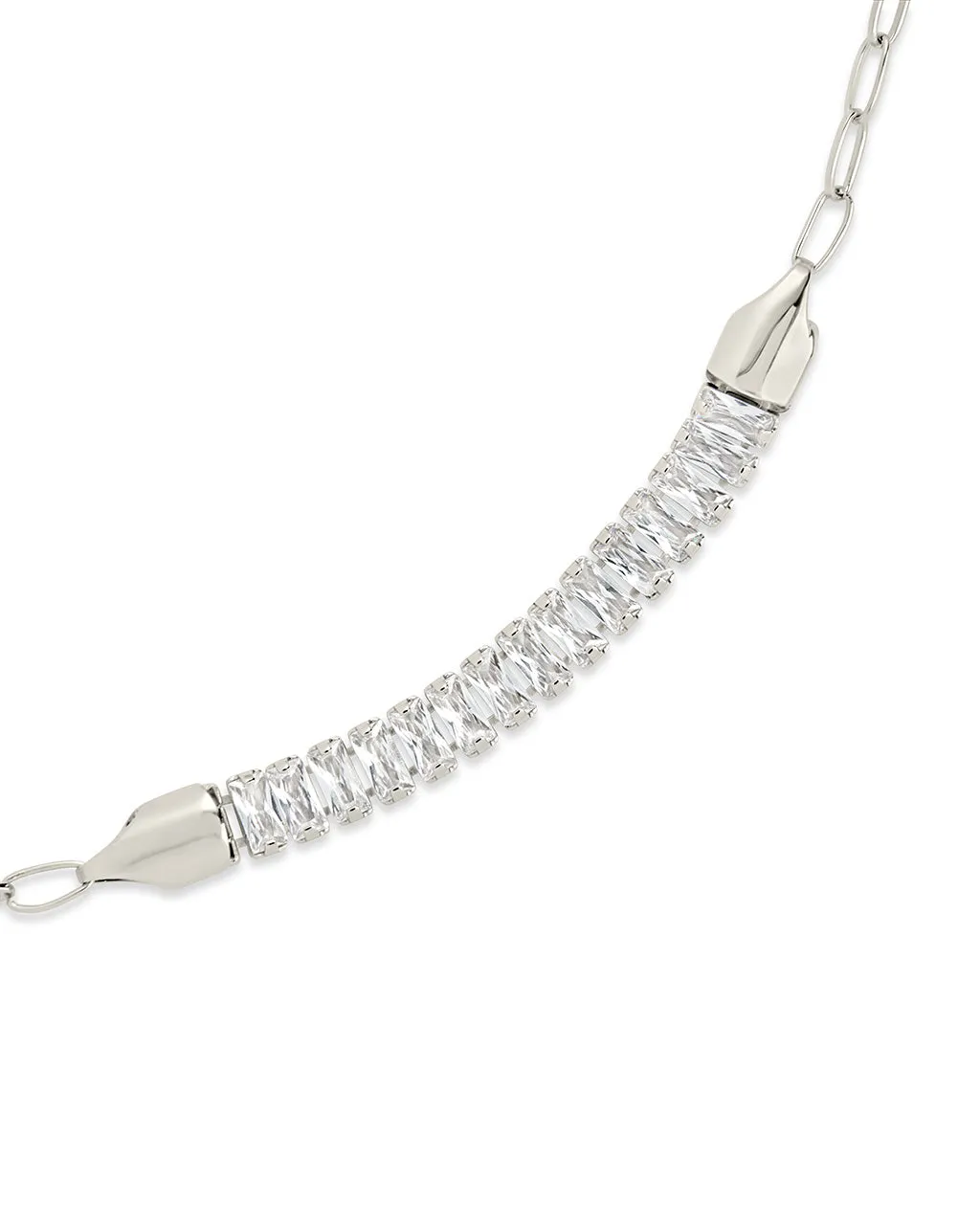 Mackenna CZ & Chain Bracelet
