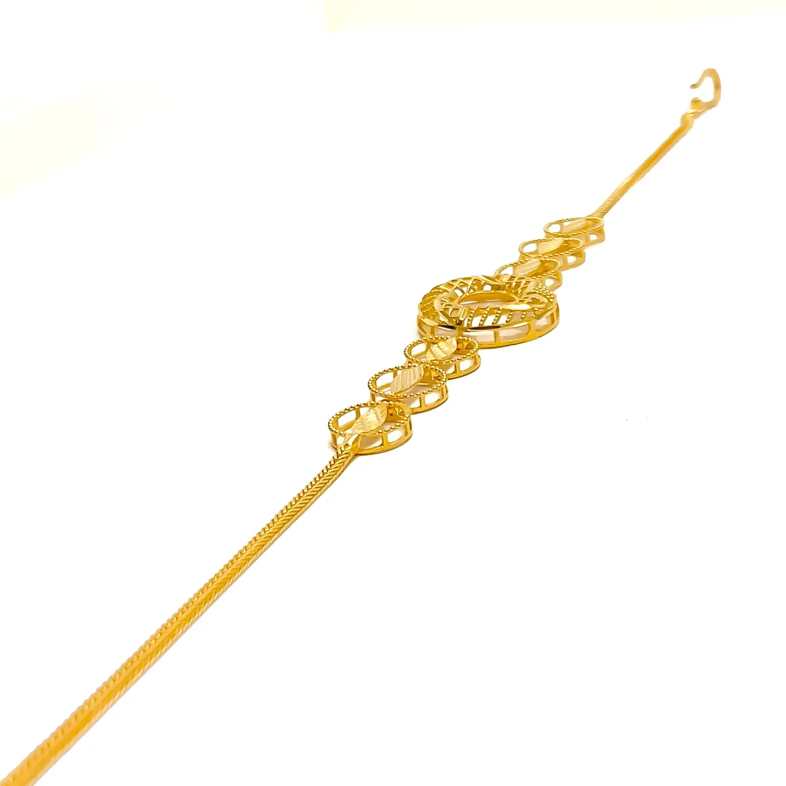 Majestic Glowing 21k Gold Bracelet