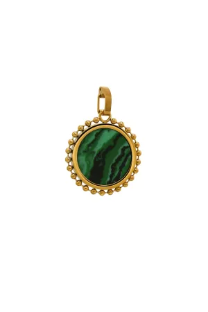 Malachite Stone Pendant