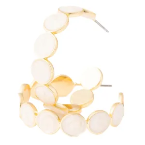 Mariana Gold Hoop Earrings