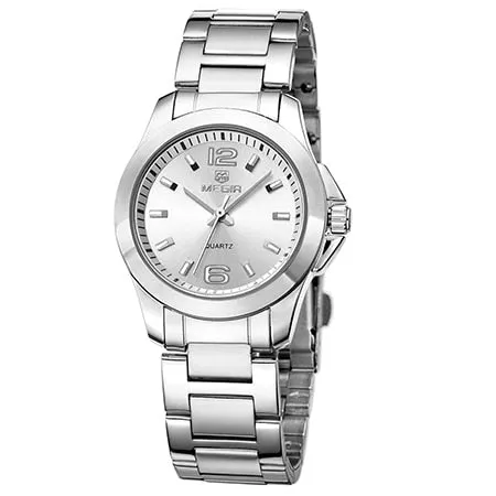 MEGIR Fashion Luxury Women's Watches Ladies Silver Gold Bracelet For Women Steel Quartz Wrist Watch Women relogio feminino saat