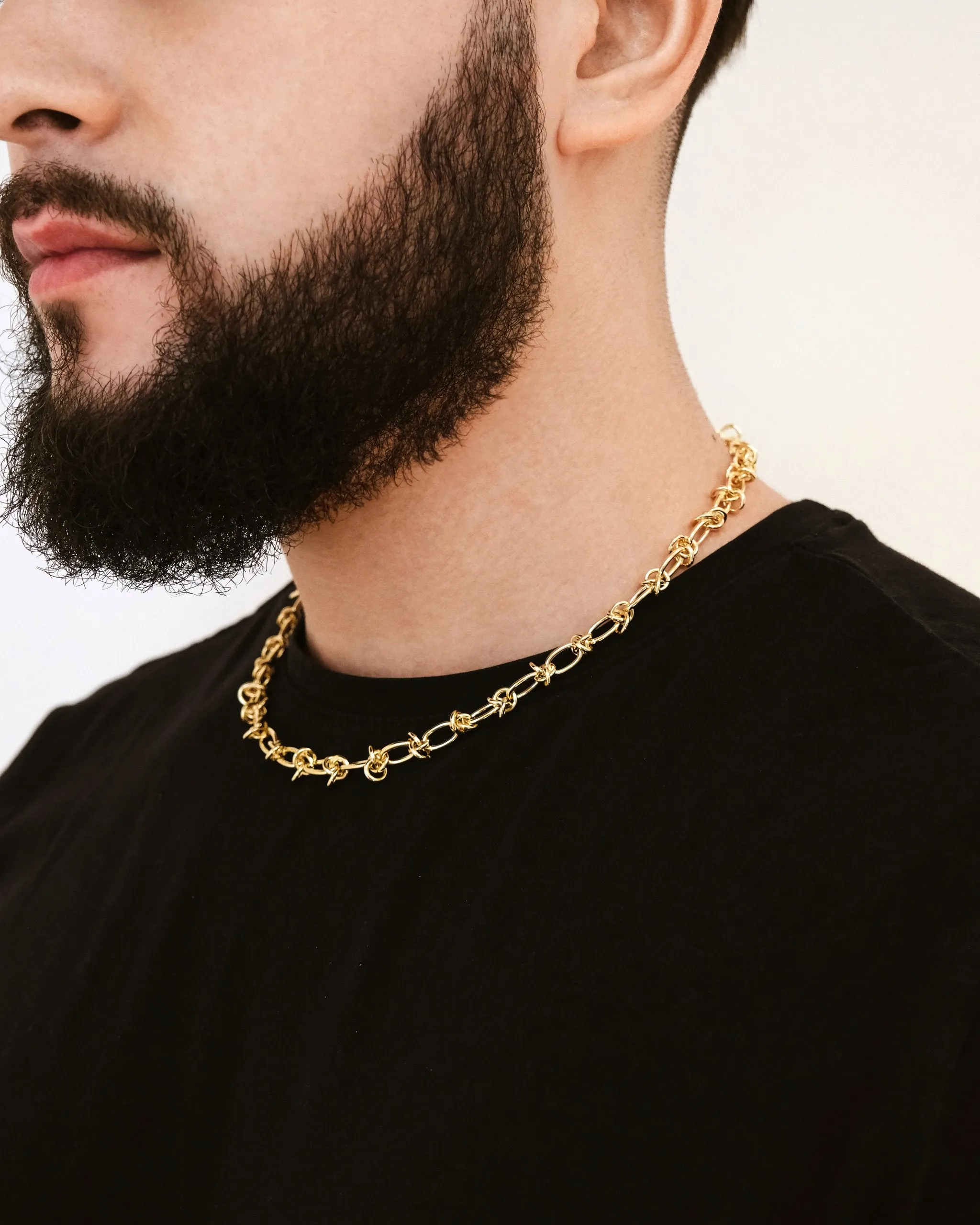 Men's Barbed Chain Necklace