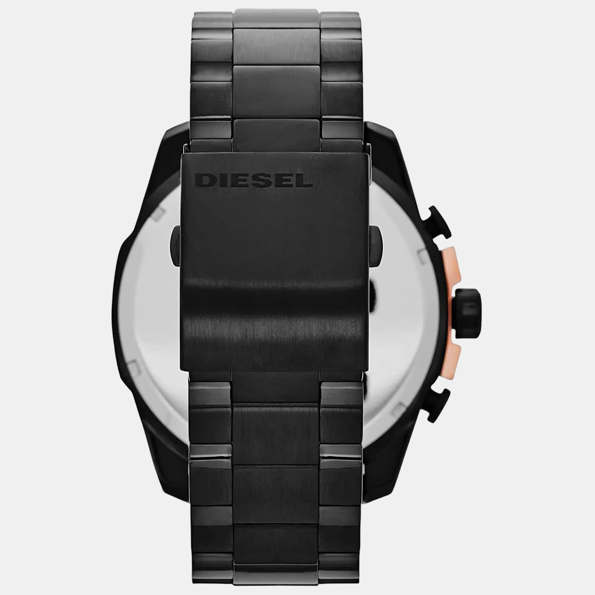 Men's Black Chronograph Stainless Steel Watch DZ4309