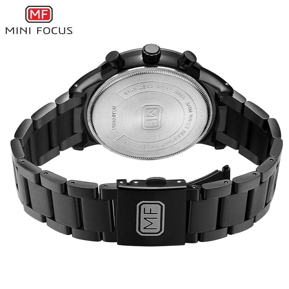 MINI FOCUS Watches Top Brand Luxury Men&#39;s Military Sports Watch Men Casual Chronograph Quartz Wristwatch Relogio Masculino