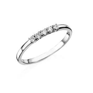 Minor Band - Half Eternity Diamond Ring