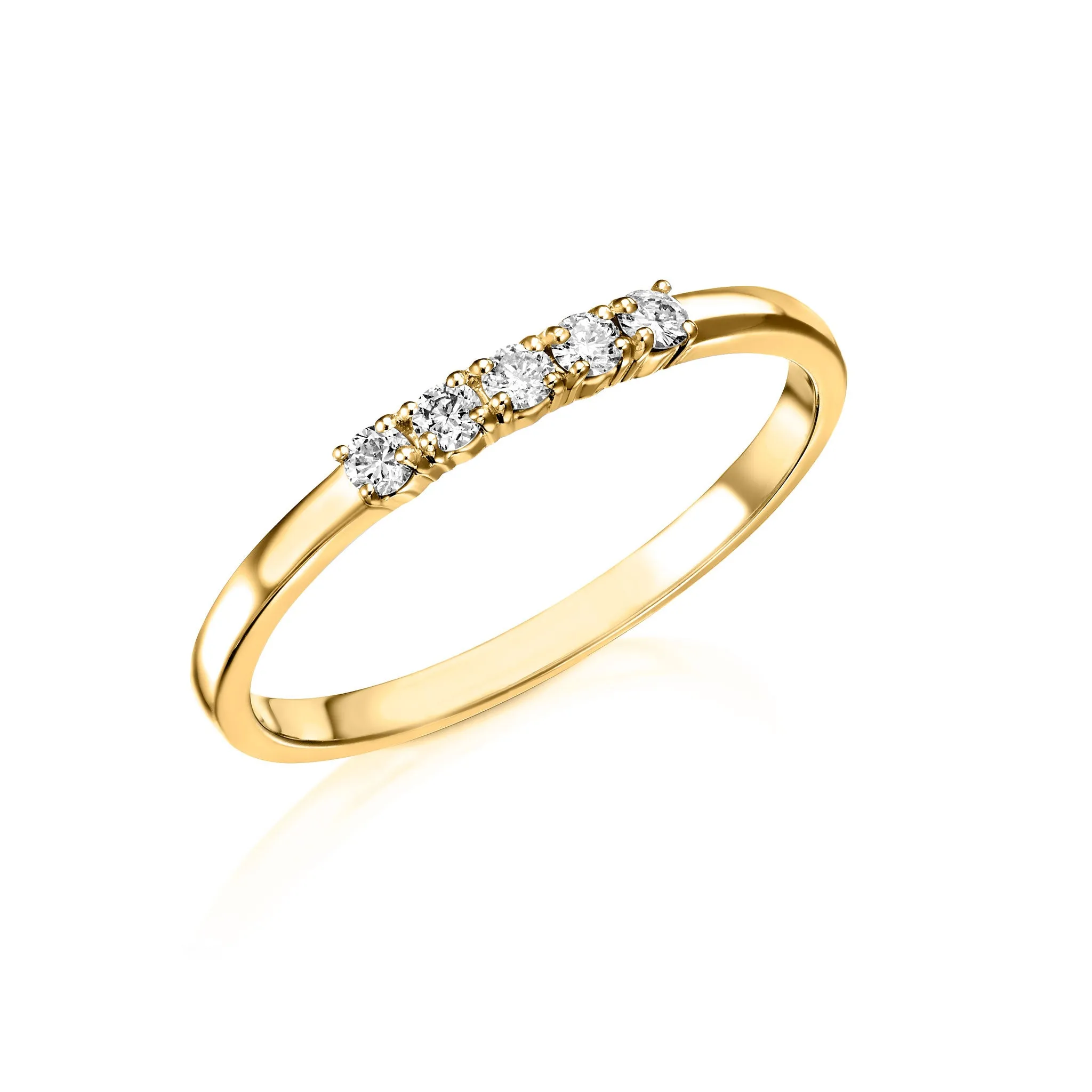 Minor Band - Half Eternity Diamond Ring