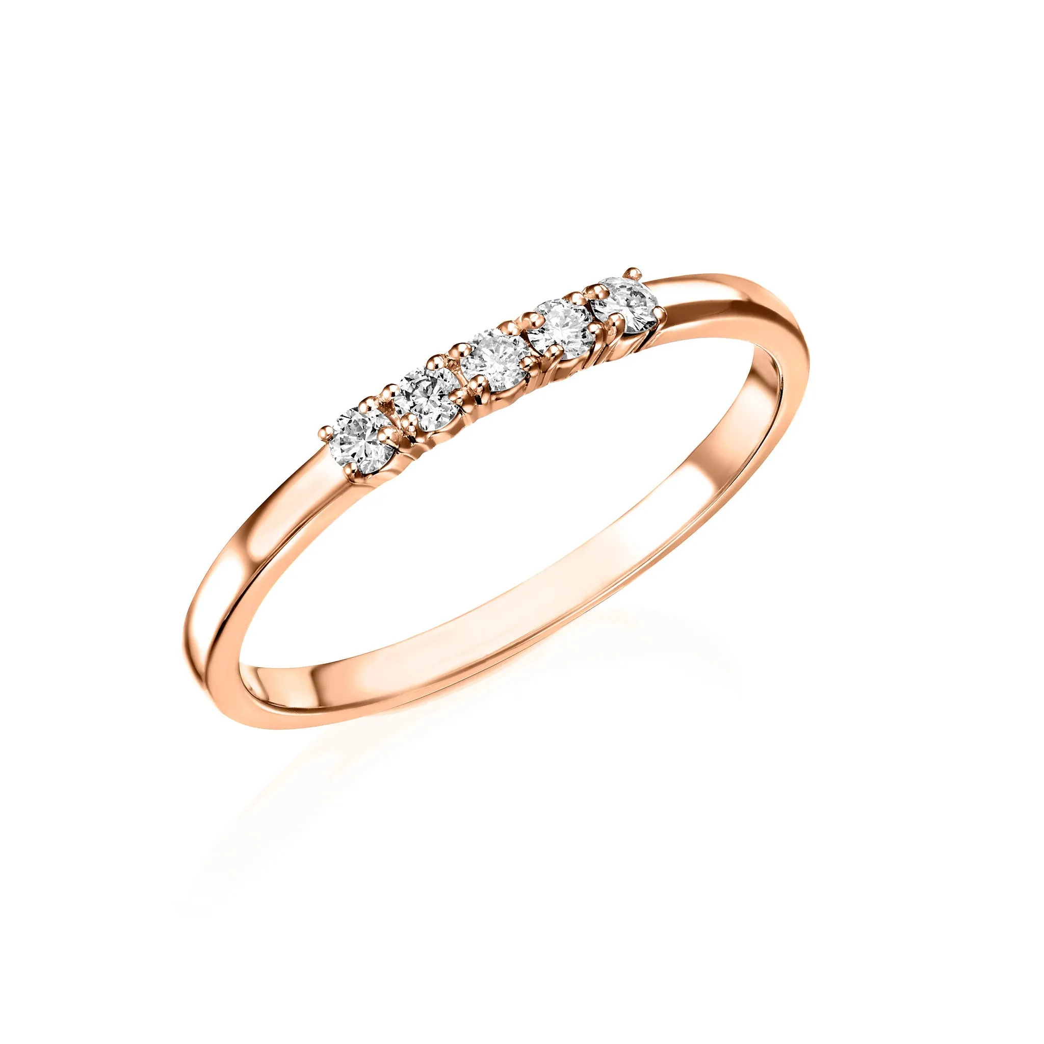 Minor Band - Half Eternity Diamond Ring