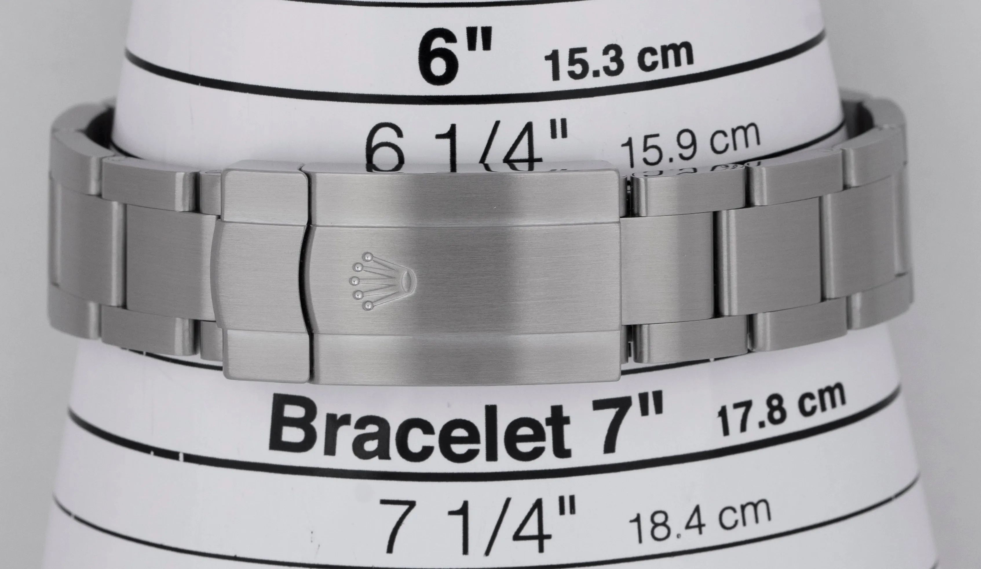 MINT Rolex Oyster Perpetual 34mm White Stainless Smooth Steel Watch 114200
