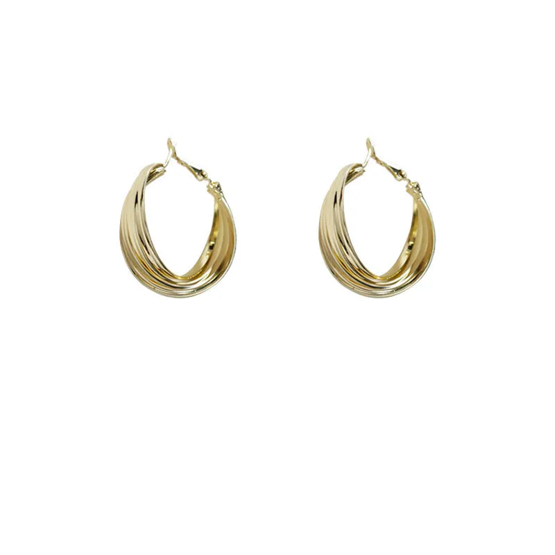 Mobius Ring Earrings