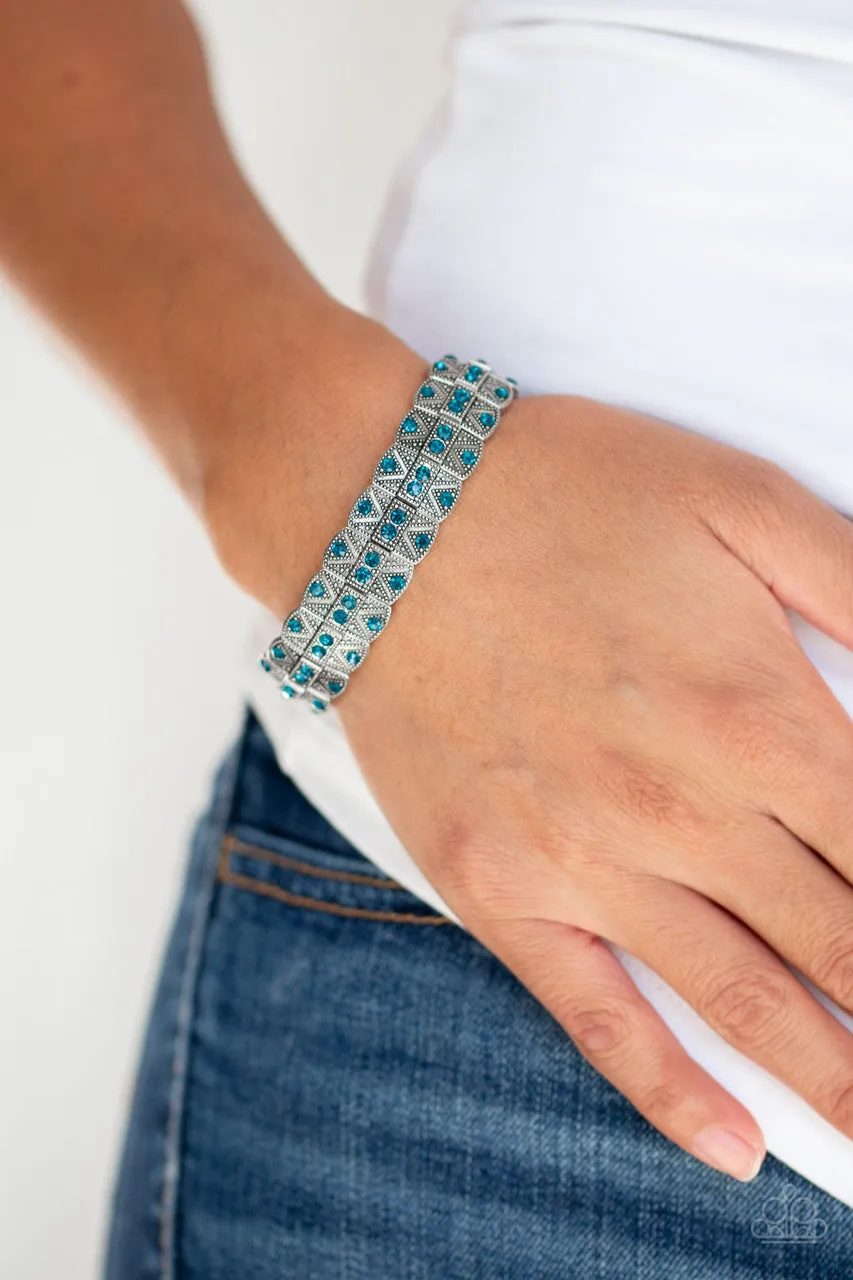 Modern Magnificence Blue Paparazzi Bracelet