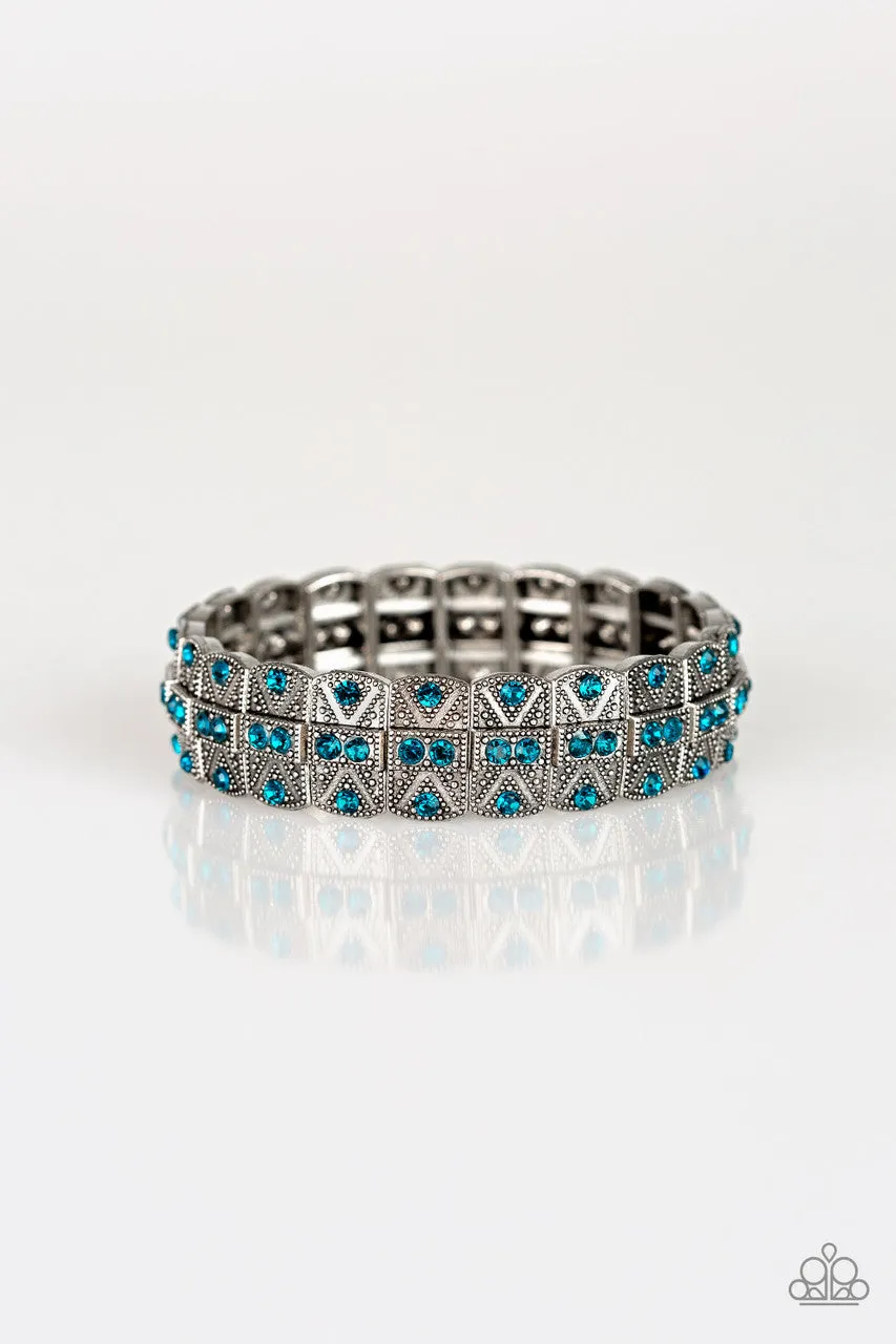 Modern Magnificence Blue Paparazzi Bracelet