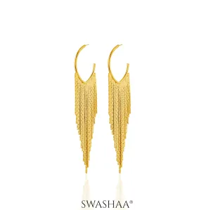 Murphy 18K Gold Plated Hoop Earrings