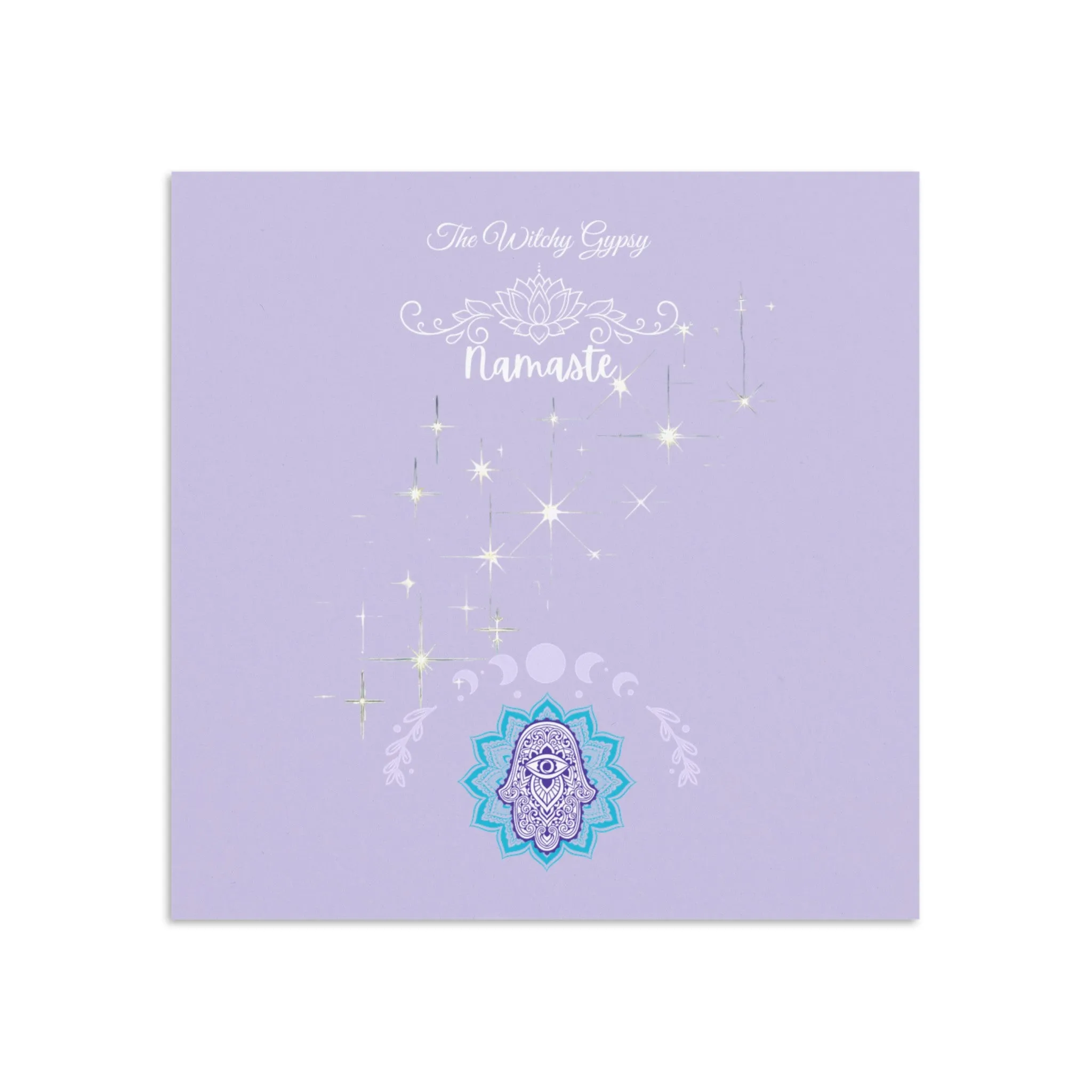 Namaste Infinity Circle Necklace, Enchanting Namaste Infinity Circle Necklace