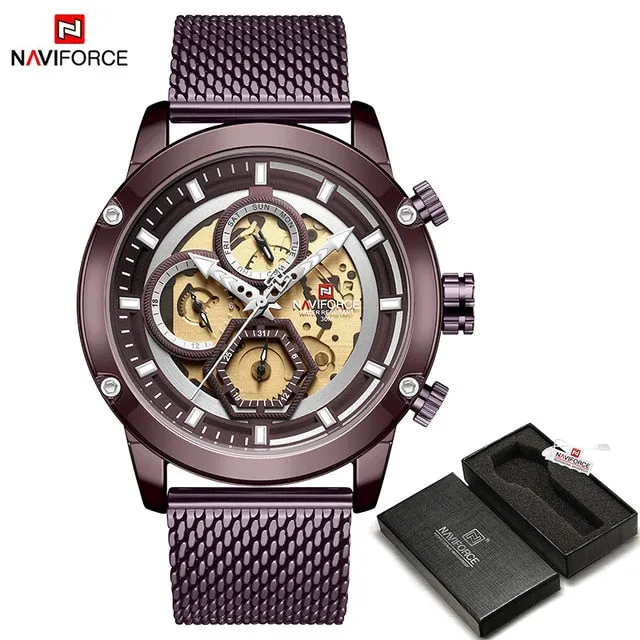 NAVIFORCE Top Brand Men Luxury Watch