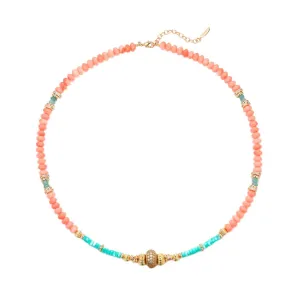 Necklace Akarab Coral