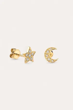 Night Sky Earring (Gold)