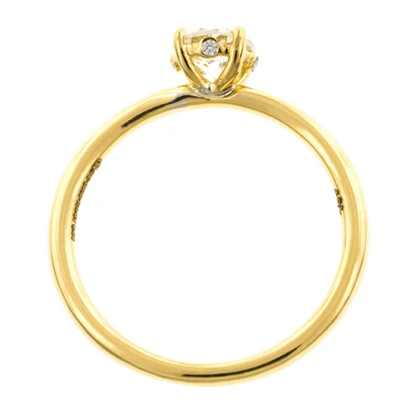 North Star Engagement Ring, RBC 0.56ct., West 13th Collection