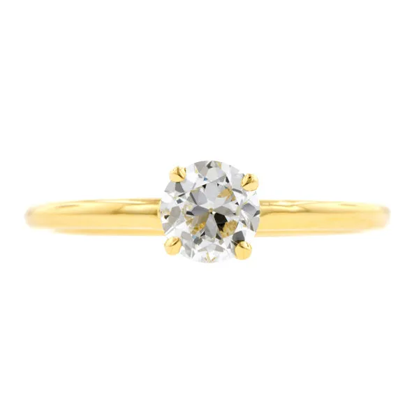 North Star Engagement Ring, RBC 0.56ct., West 13th Collection