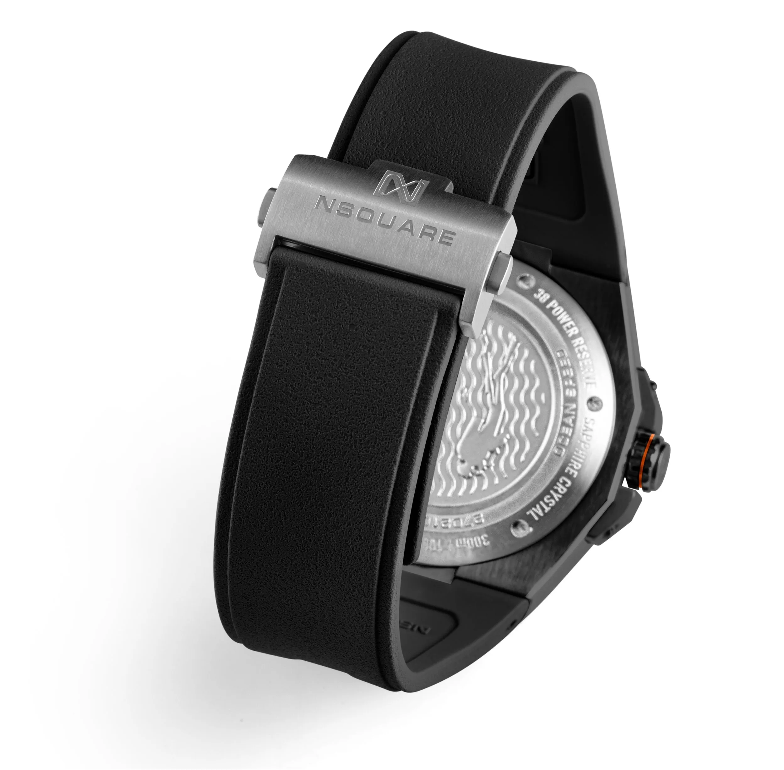 Nsquare Ocean Speed Diver Swiss Automatic 43mm Black Orange