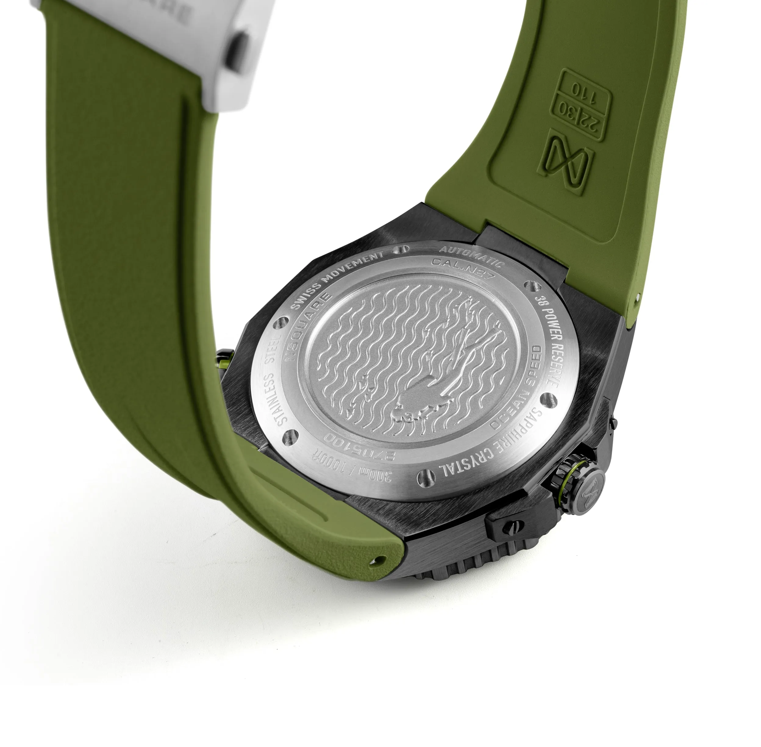Nsquare Ocean Speed Diver Swiss Automatic 43mm Green