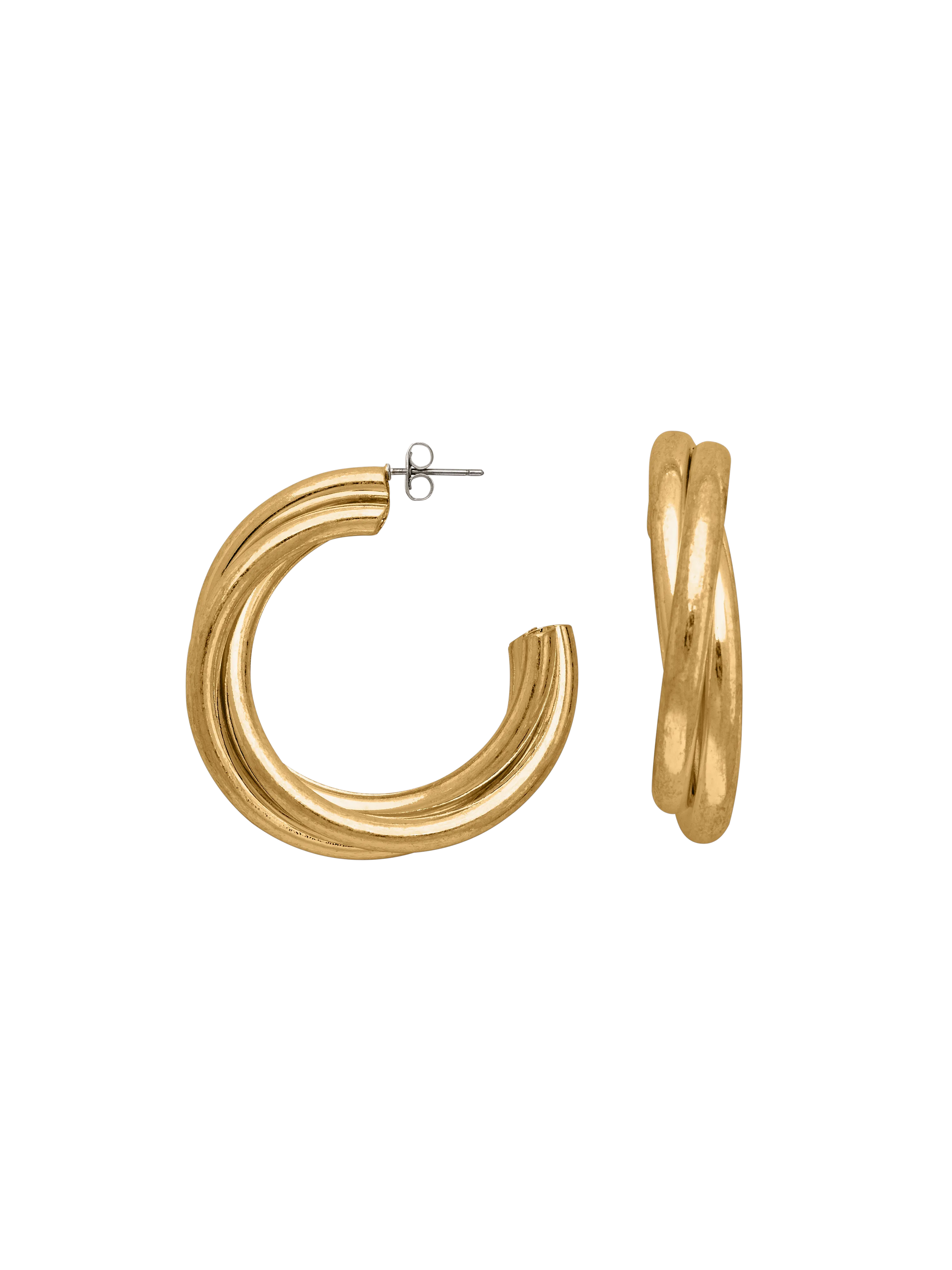 Olivia Gold Hoops