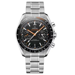 Omega Speedmaster Racing – 44.25mm – Orange accent – Two Time Zone – Unworn – Full Set