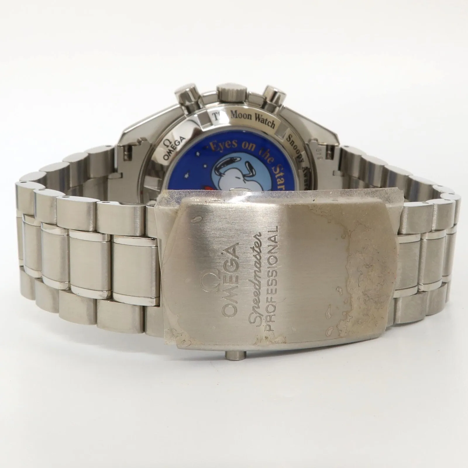Omega Speedmaster Snoopy Chronograph Limited Edition Manual Wind Steel 3578.51