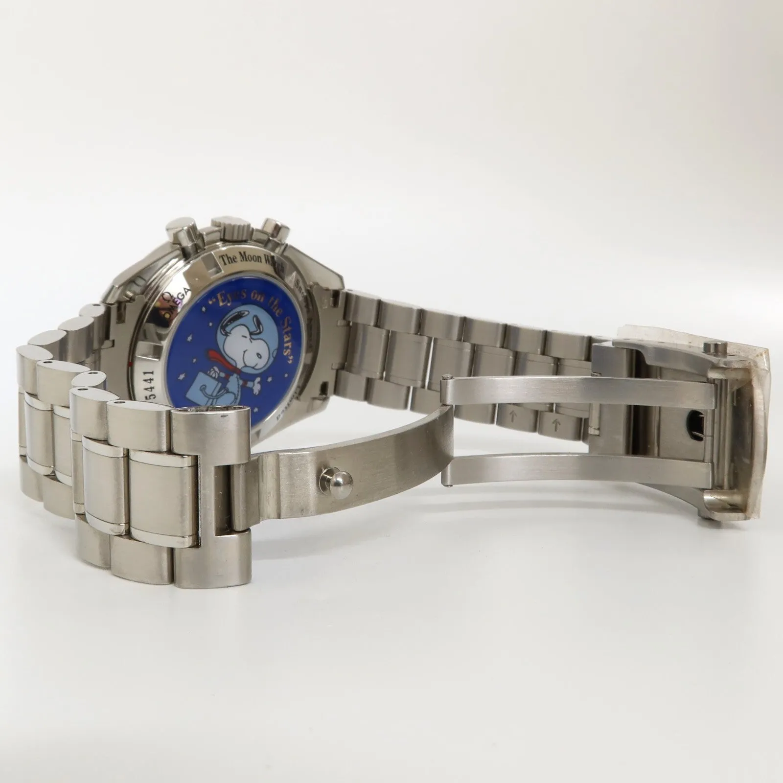 Omega Speedmaster Snoopy Chronograph Limited Edition Manual Wind Steel 3578.51