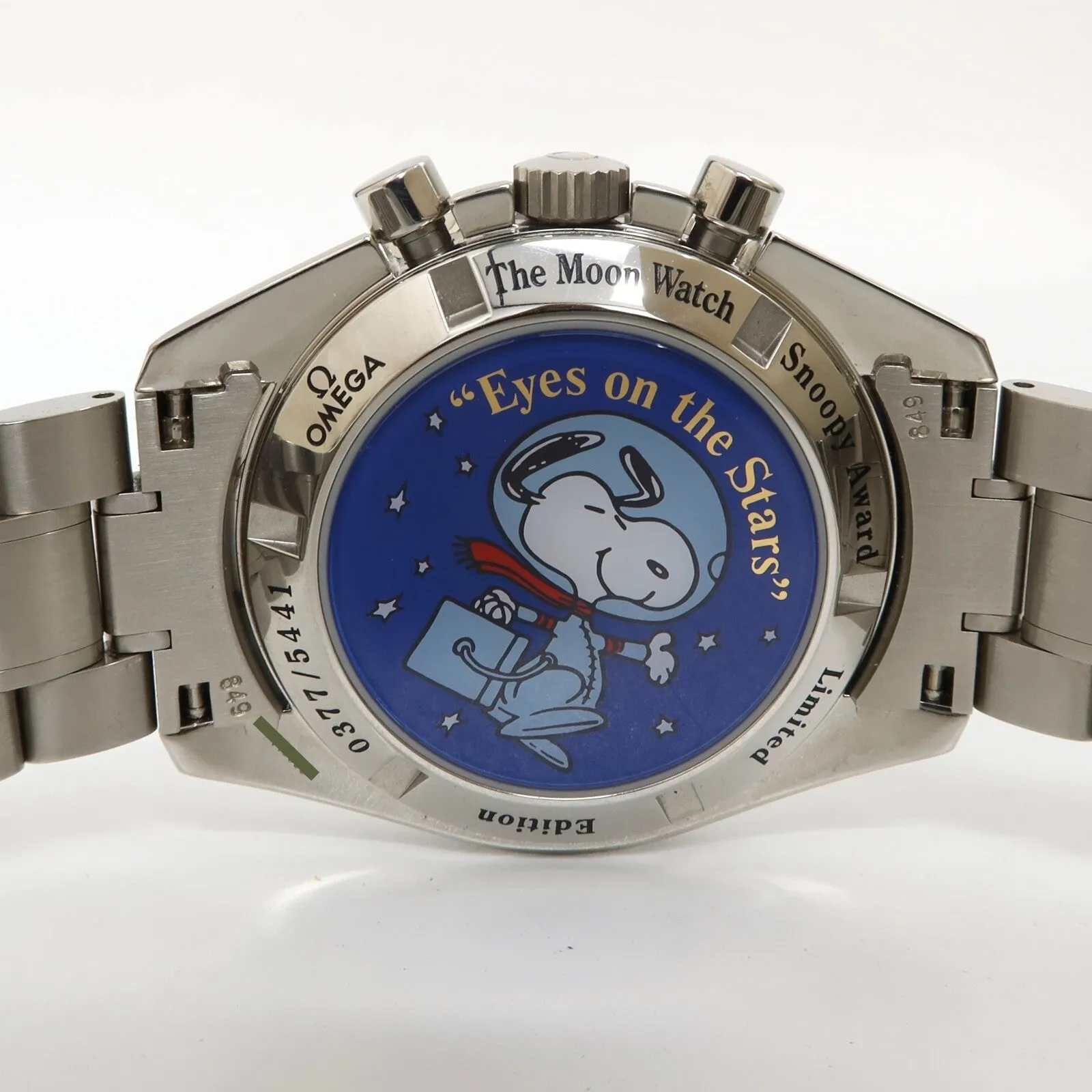 Omega Speedmaster Snoopy Chronograph Limited Edition Manual Wind Steel 3578.51