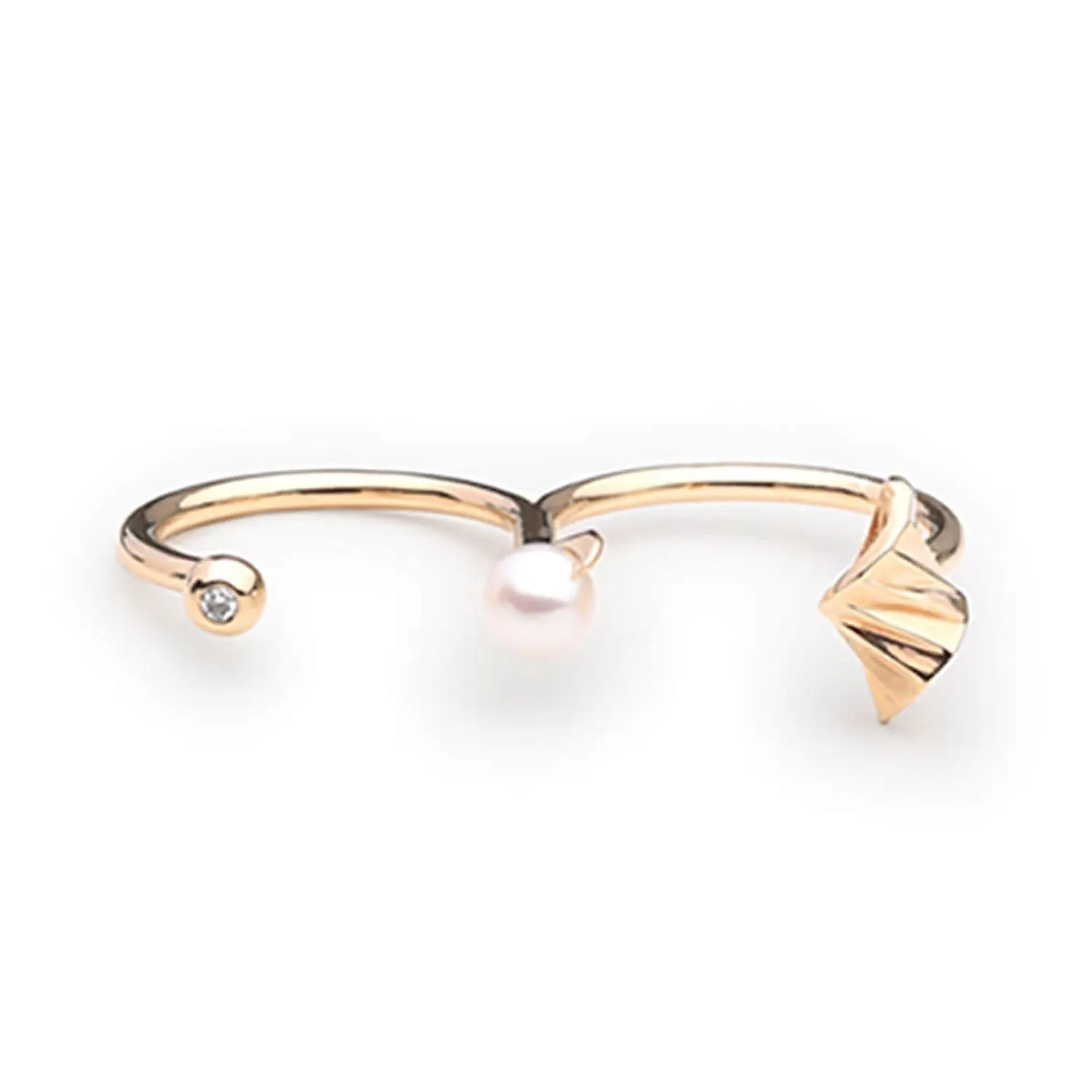Onda Double Open Ring