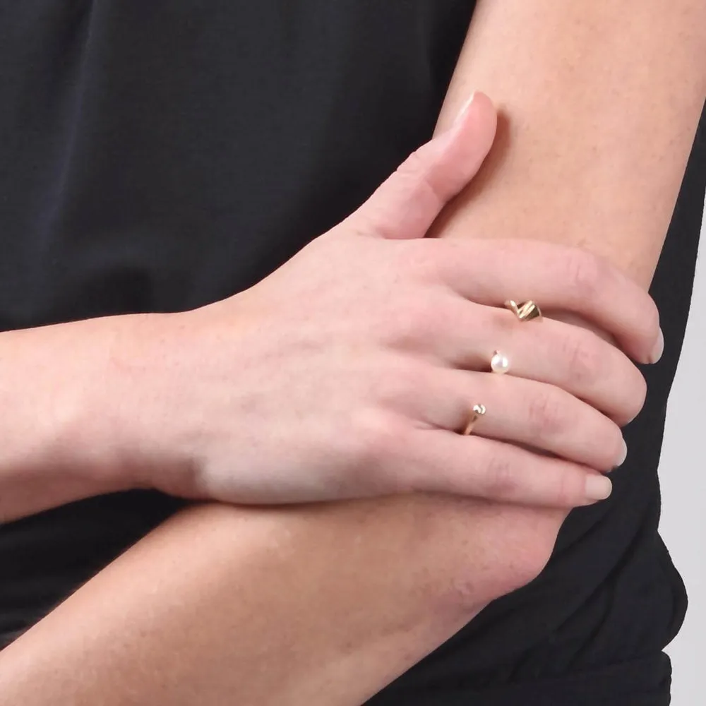 Onda Double Open Ring