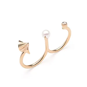 Onda Double Open Ring