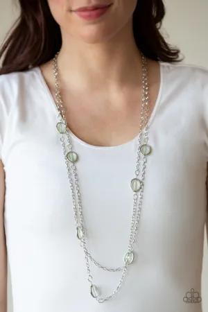 Paparazzi Accessories - Back For More - Green Necklace
