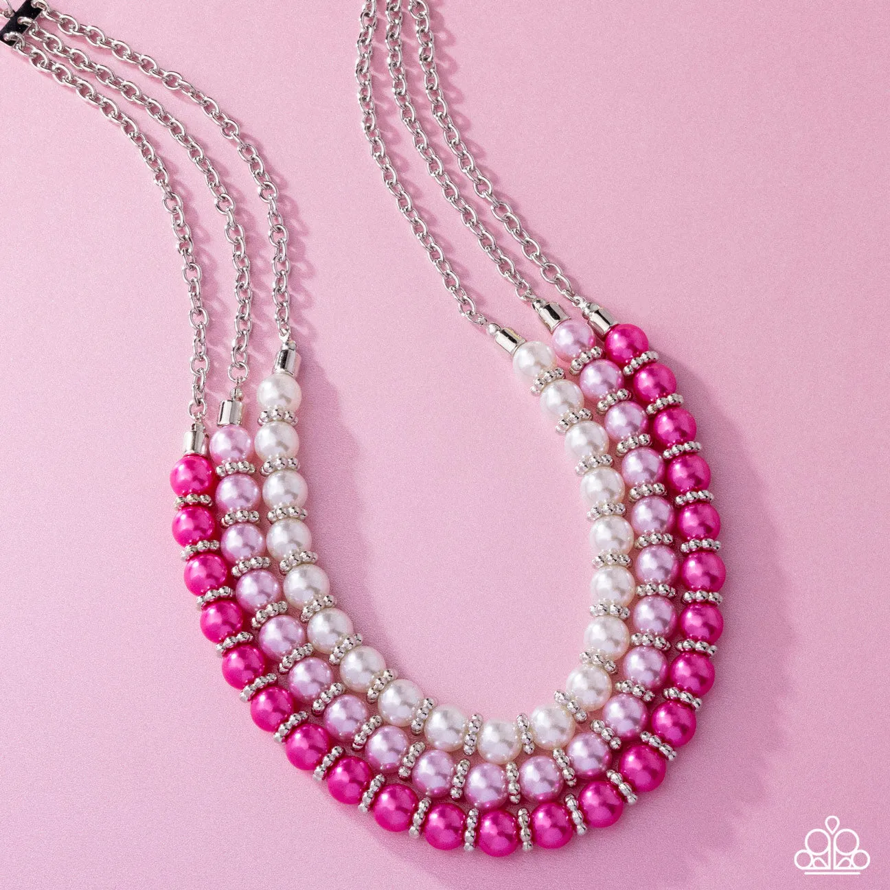 Paparazzi Promising Promenade - Pink Necklace