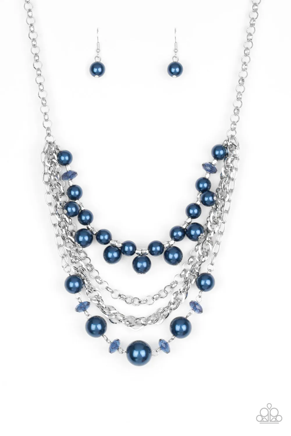 Paparazzi Rockin Rockette Necklace Blue