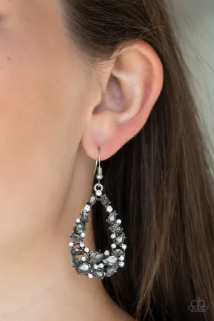 Paparazzi to BEDAZZLE, or Not To BEDAZZLE Earring Silver