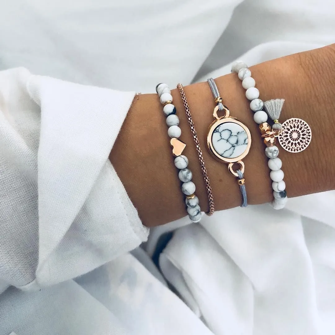Peace of My Soul Bracelet Set